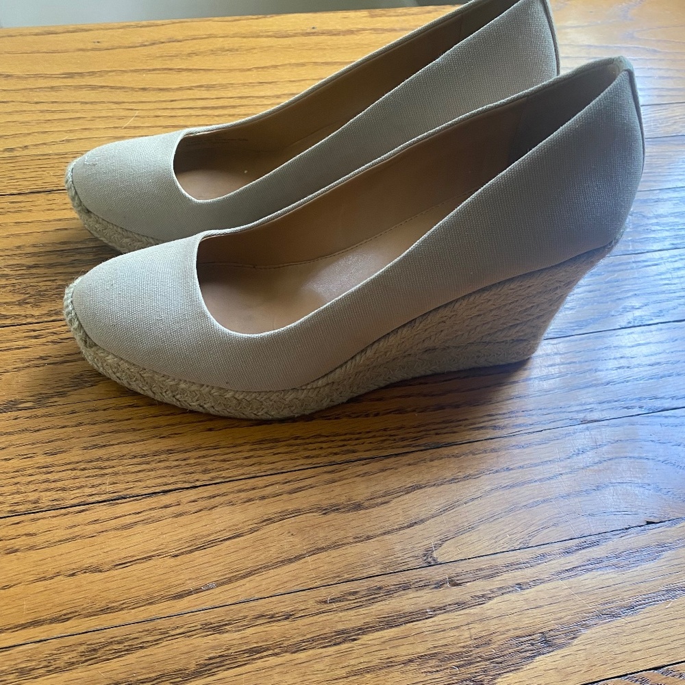 JCrew Espadrille Wedge Shoes - Picture 6 of 6